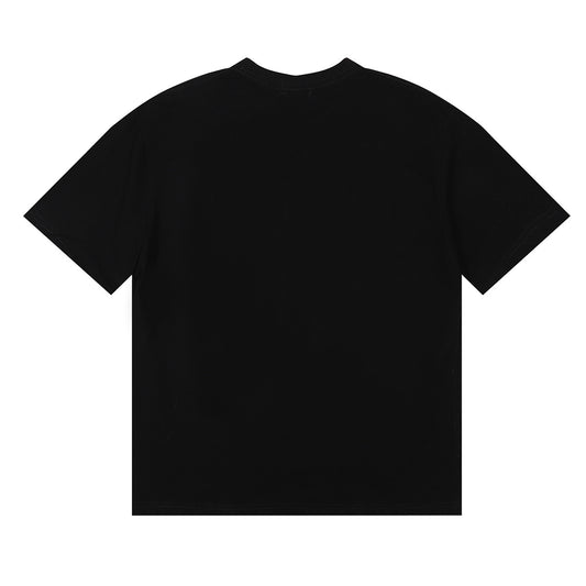 RHUDE CHATEAU BLACK T-SHIRT