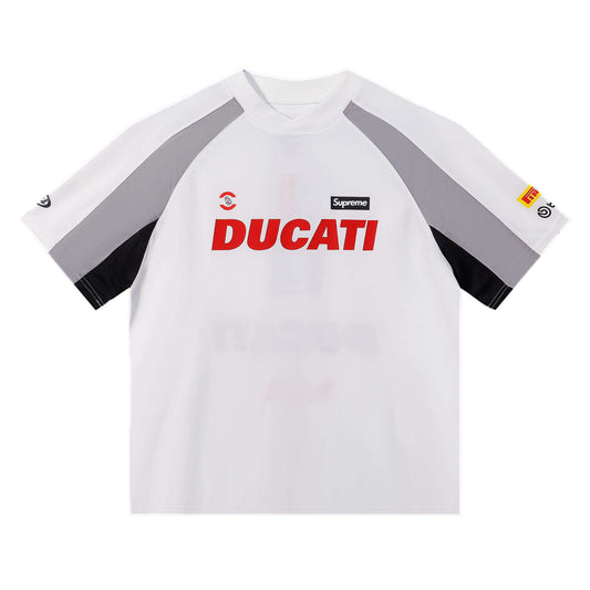 SUPREME DUCATI WHITE T-SHIRT