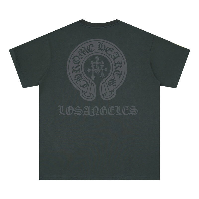 CHROME HEARTS LOS ANGELES DARK GREEN T-SHIRT