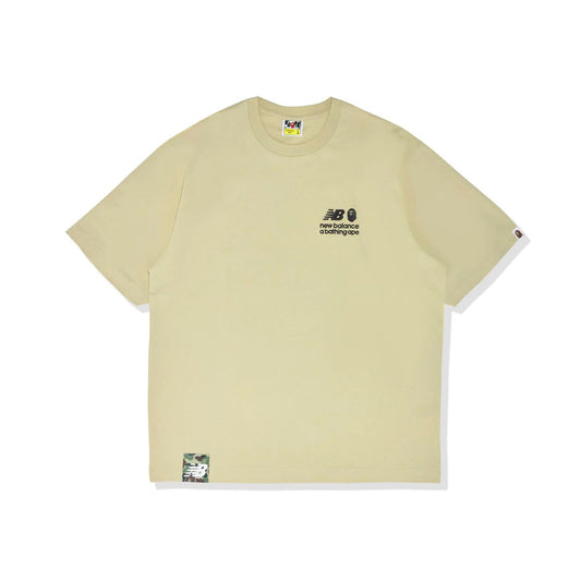 BAPE X NB BEIGE T-SHIRT