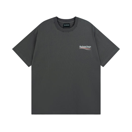 BALENCIAGA BASIC LINE GREY T-SHIRT