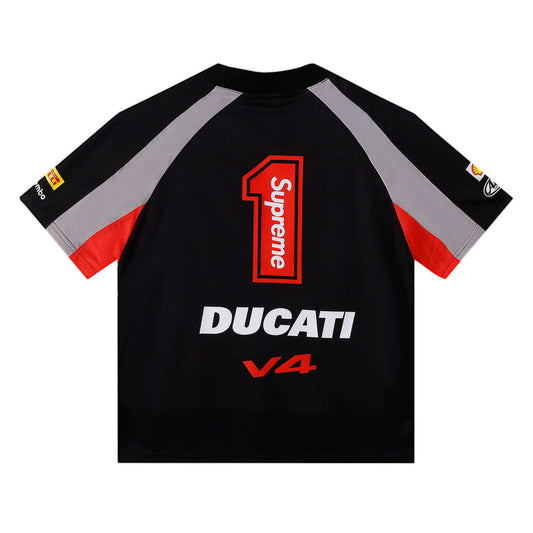 SUPREME DUCATI BLACK T-SHIRT