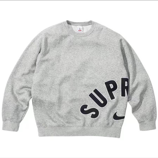 SUPREME X NIKE GREY SWEATER