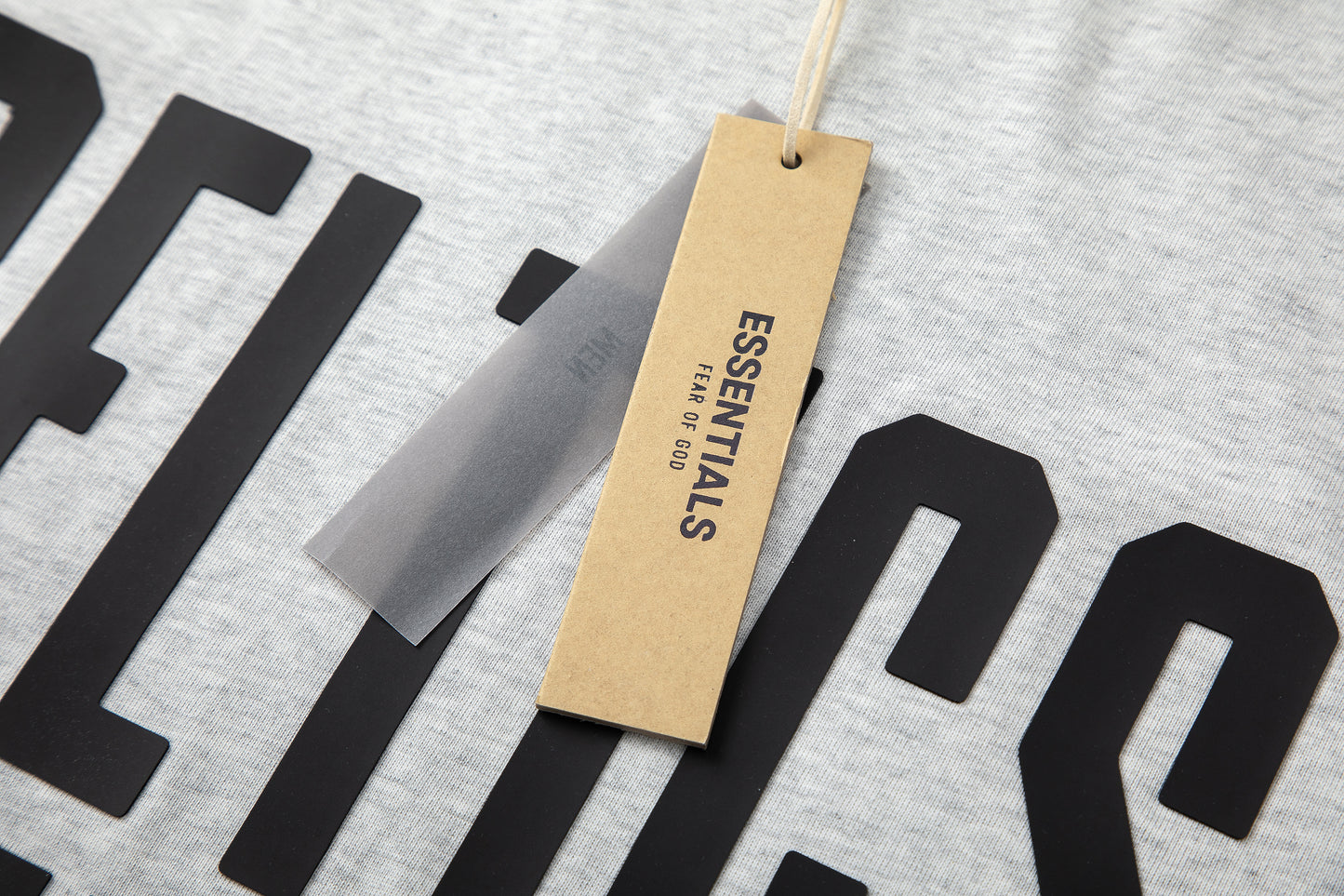FEAR OF GODS ESSENTIALS NBA CELTICS GREY TEE