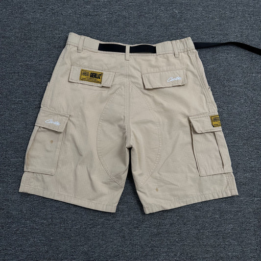 CORTEIZ BEIGE CARGO SHORTS