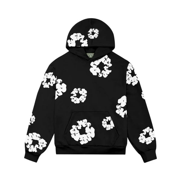 DENIM TEARS BLACK HOODIE