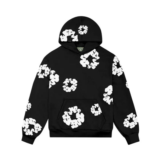 DENIM TEARS BLACK HOODIE