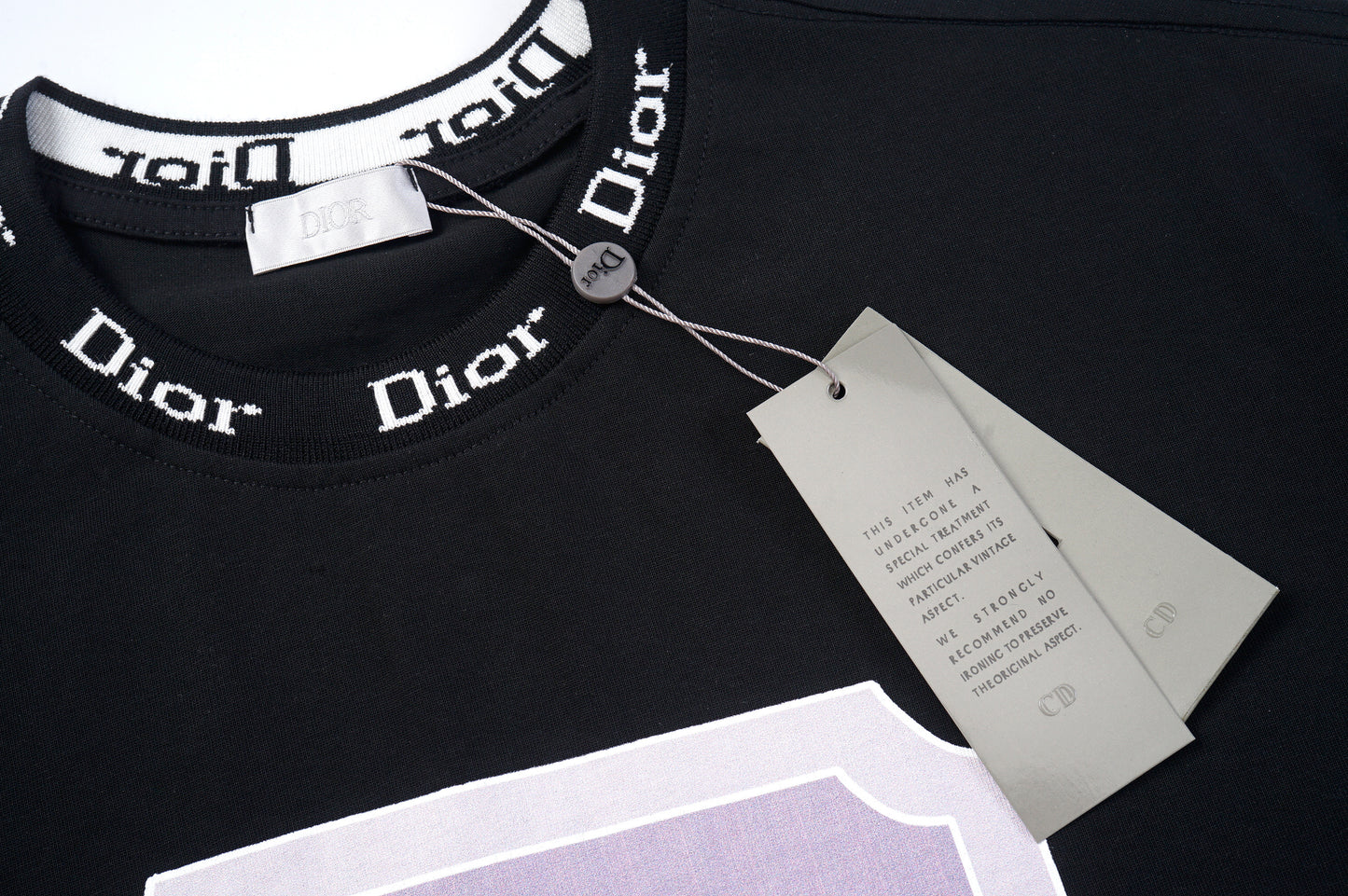 DIOR COUTURE BLACK T-SHIRT