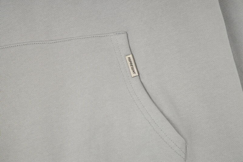 REPRESENT WORLWIDE GREY  HOODIE