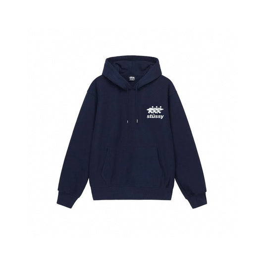 STUSSY SURFWALK BLUE HOODIE