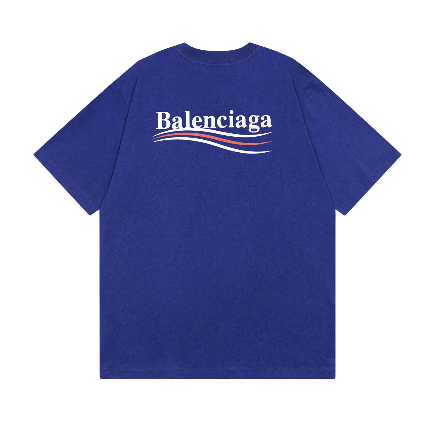 BALENCIAGA BASIC LINE BLUE T-SHIRT