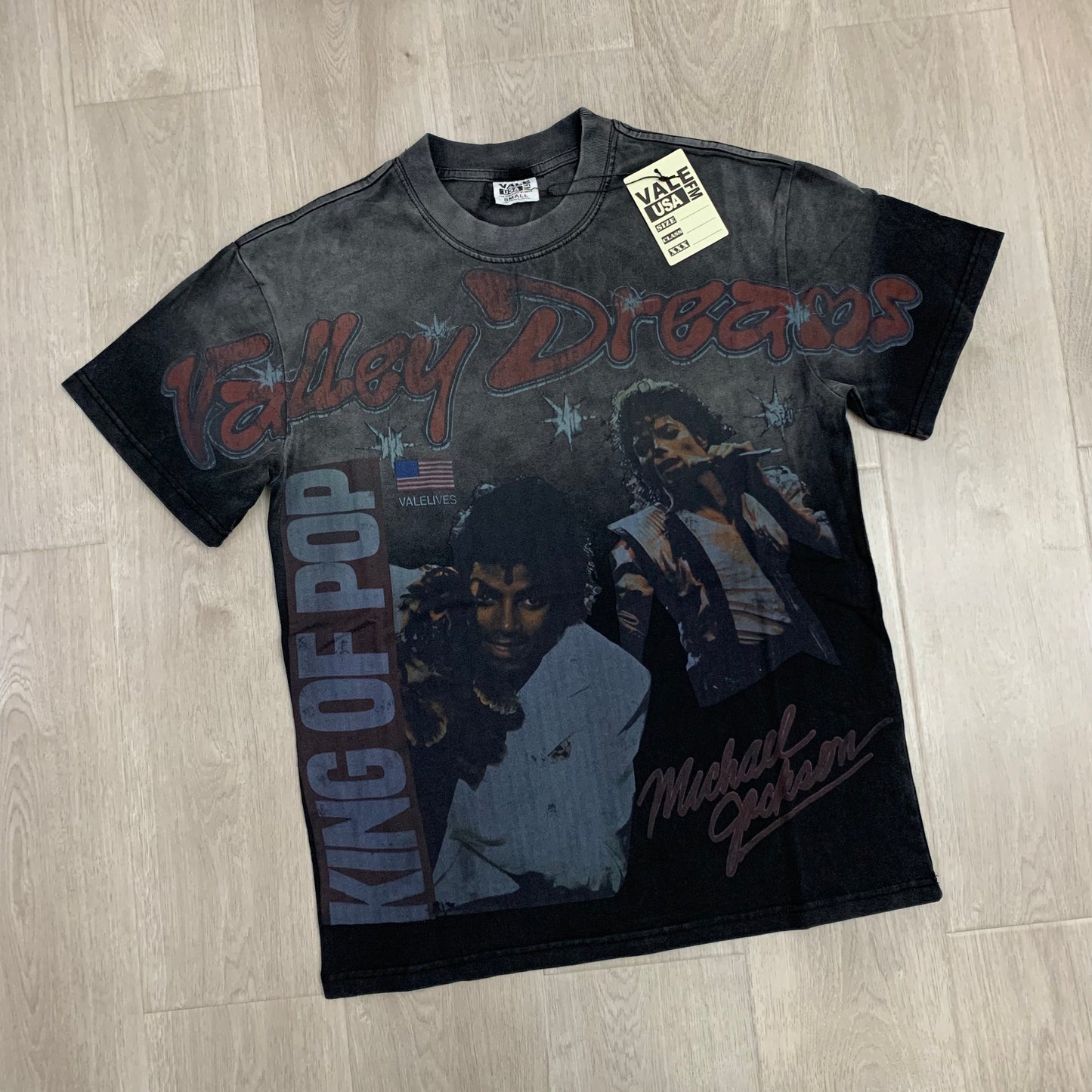 VALE FOREVER KING OF POP T-SHIRT