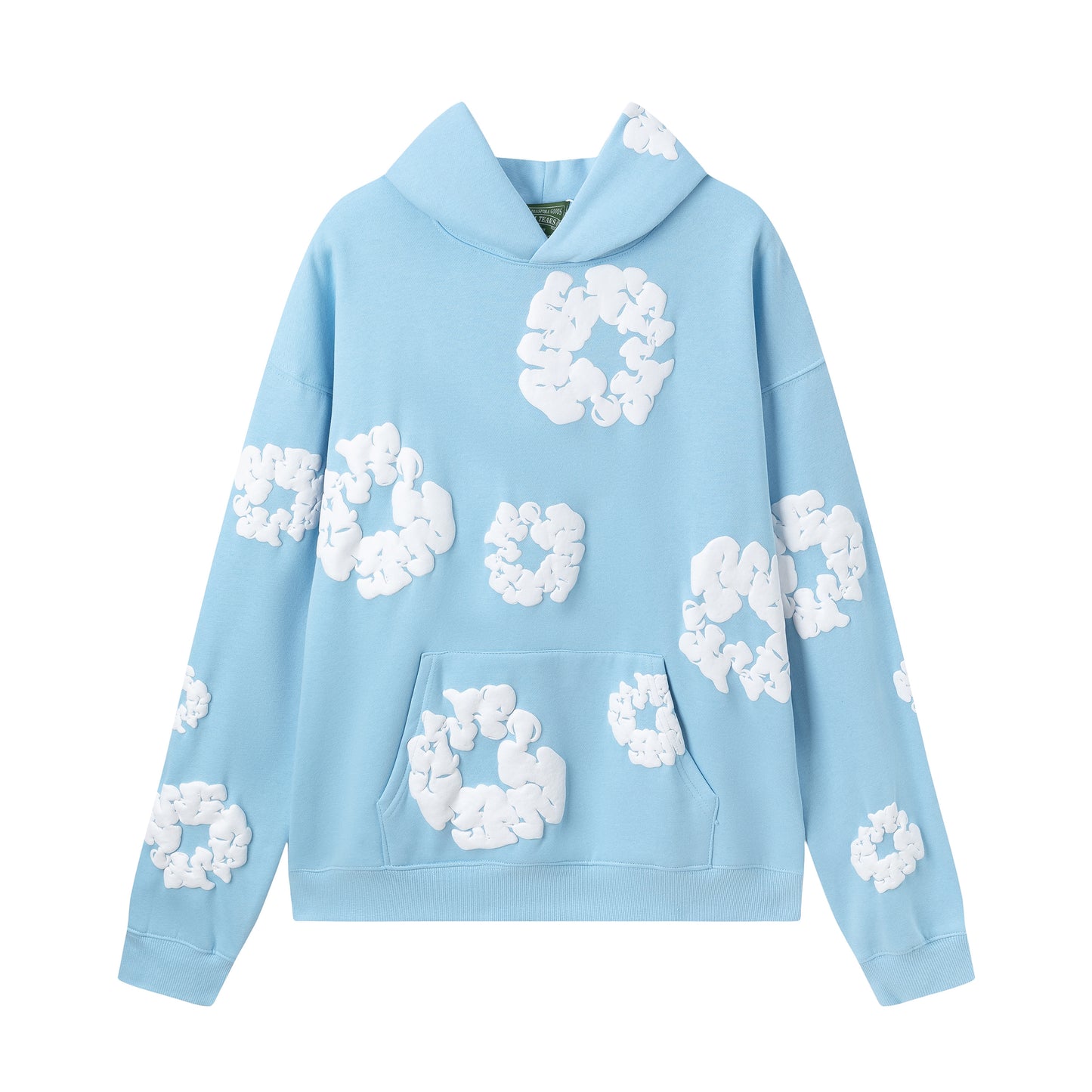 DENIM TEARS SKY BLUE HOODIE
