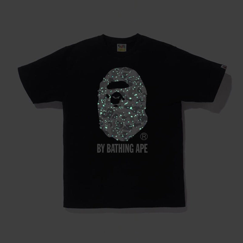 BAPE REFLECTIVE BLACK T-SHIRT