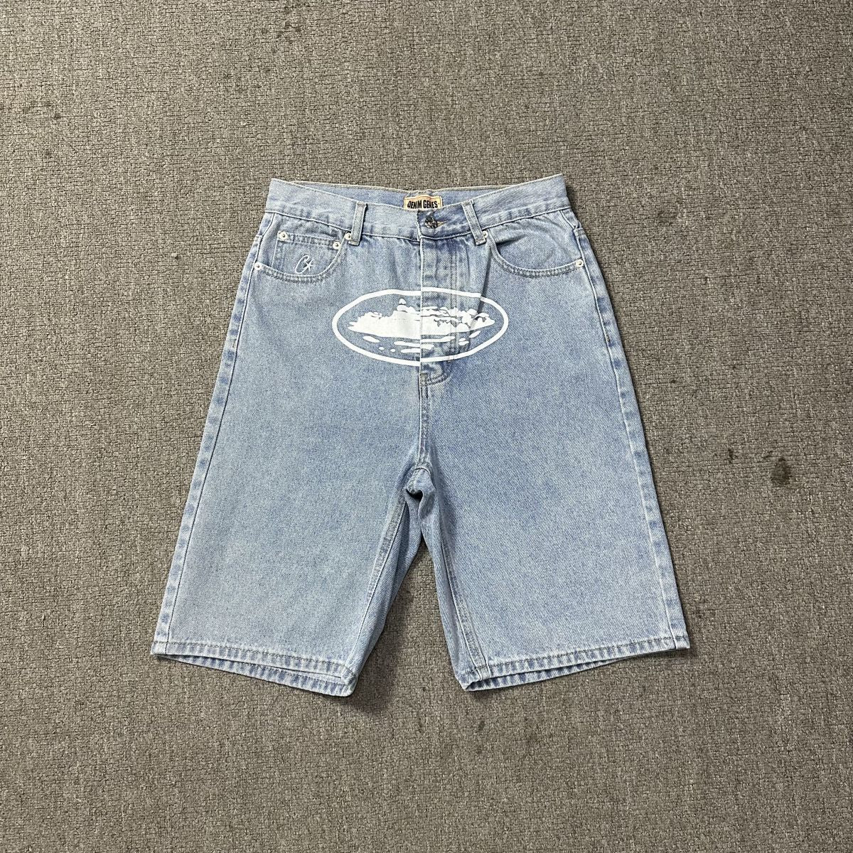 CORTEIZ ALCATRAZ JEANS SHORTS