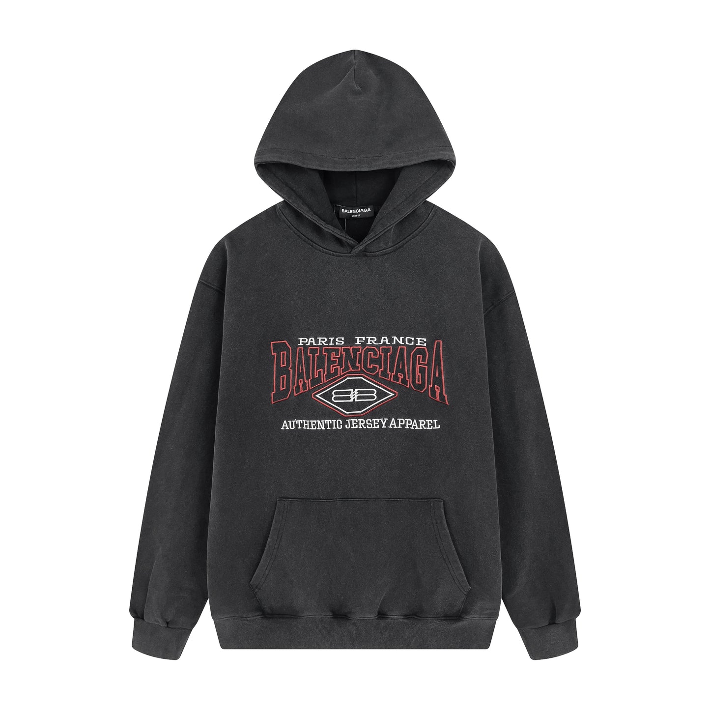 BALENCIAGA AUTHENTIC JERSEY APPAREAL HOODIE