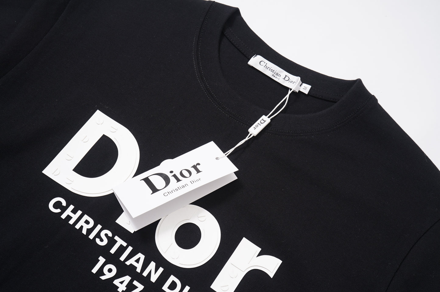 DIOR 1947 BLACK T-SHIRT
