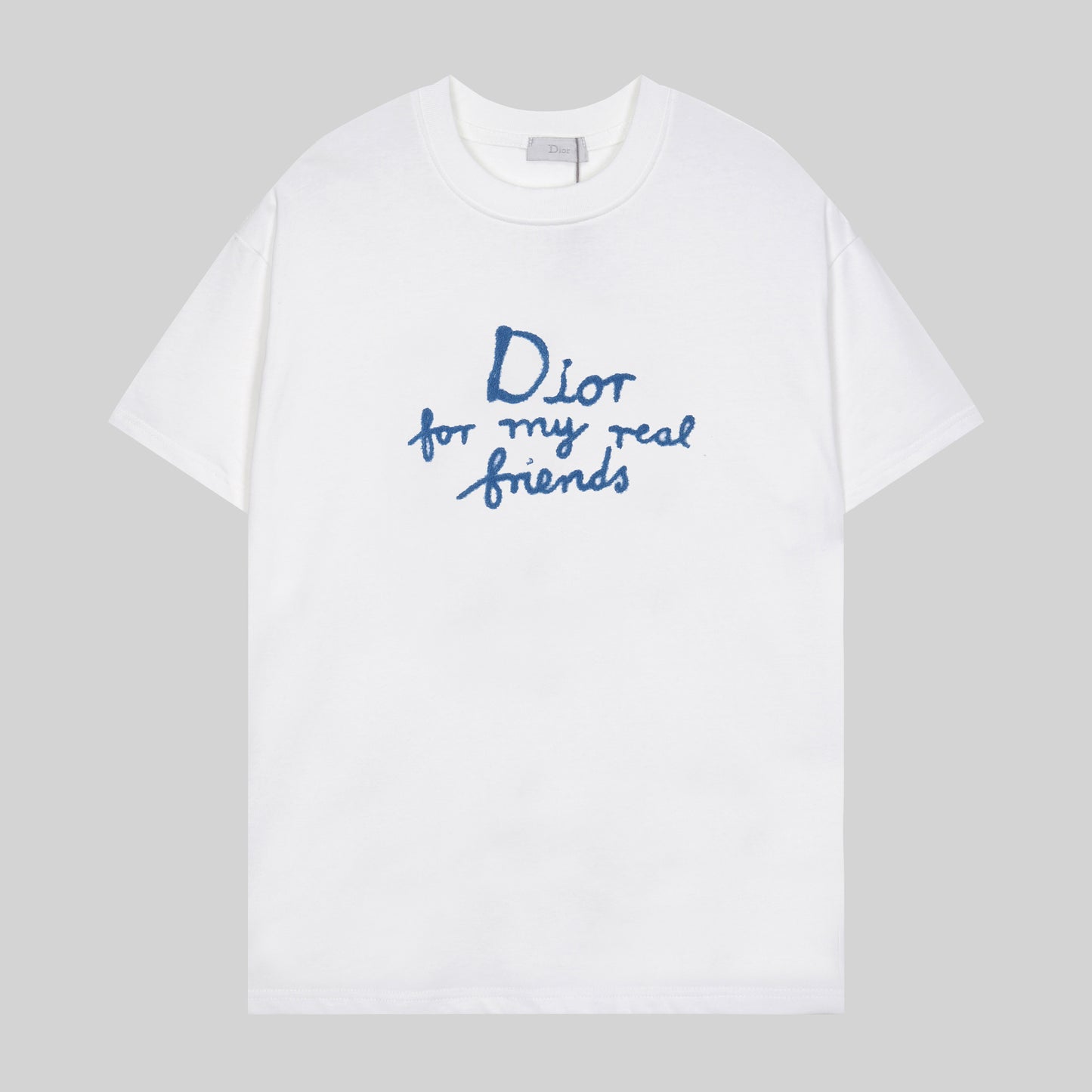 DIOR FOR MY REAL FRIENDS WHITE T-SHIRT
