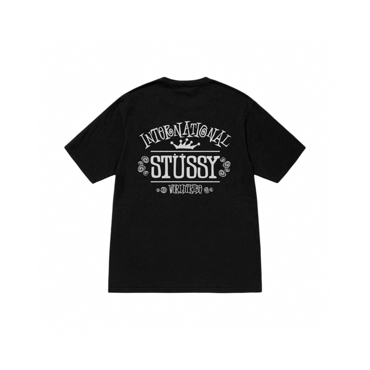 STUSSY INTERNATIONAL BLACK T-SHIRT