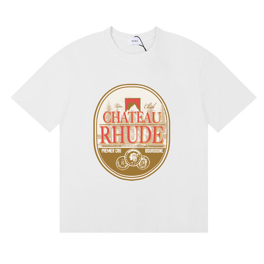 RHUDE CHATEAU WHITE T-SHIRT