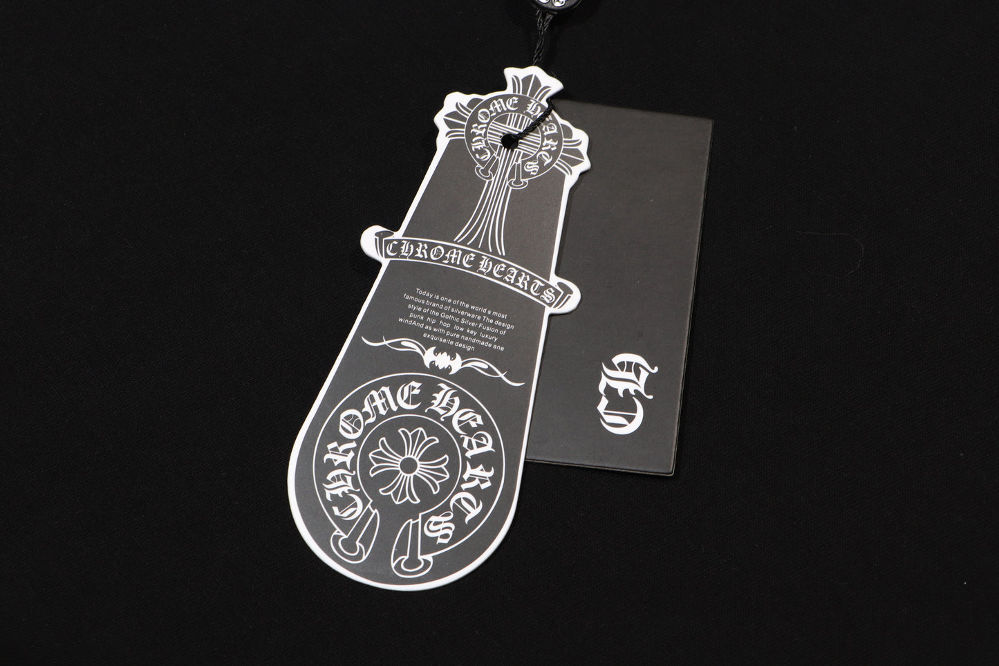 CHROME HEARTS CEMENTERY BLACK T-SHIRT