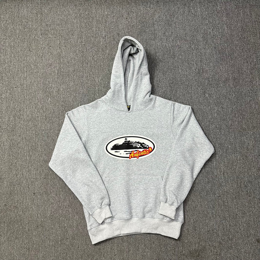 CORTEIZ ALCATRAZ AUTENTIC GREY HOODIE