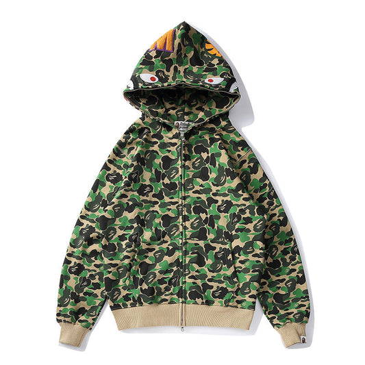 BAPE MGM GREEN ZIP HOODIE