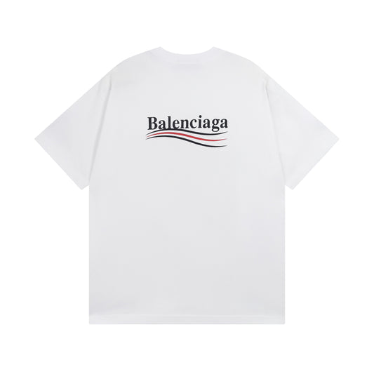 BALENCIAGA BASIC LINE WHITE T-SHIRT