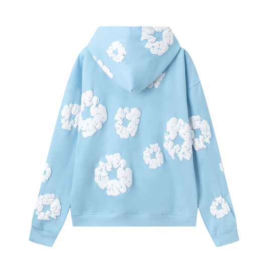 DENIM TEARS SKY BLUE HOODIE