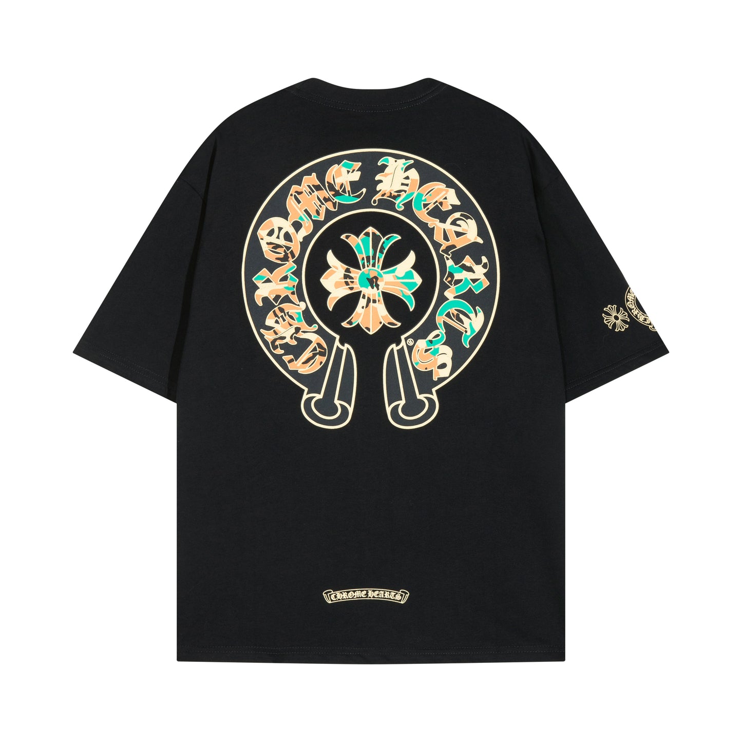 CHROME HEARTS CEMENTERY BLACK T-SHIRT
