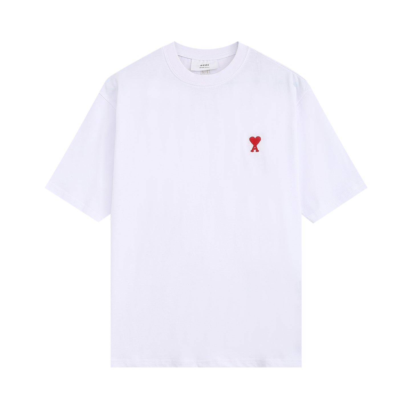 AMI PARIS BASIC WHITE T-SHIRT