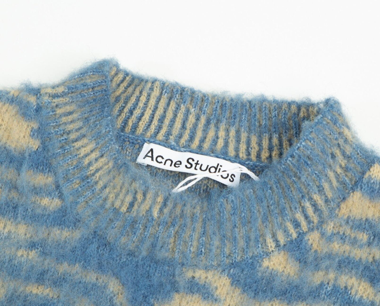 ACNE STUDIOS JACQUARD CREWNECK SWEATER