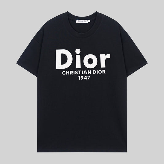DIOR 1947 BLACK T-SHIRT