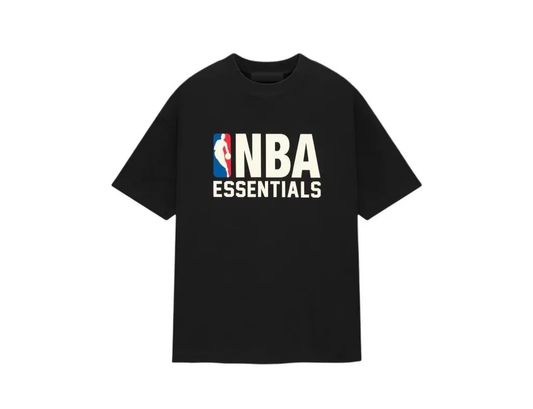 FEAR OF GODS ESSENTIALS NBA BLACK TEE