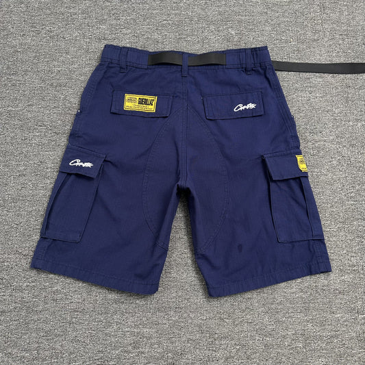 CORTEIZ BLUE CARGO SHORTS
