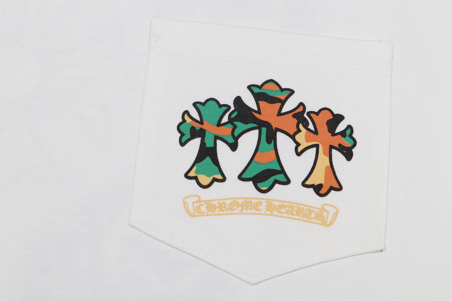 CHROME HEARTS CEMENTERY WHITE T-SHIRT
