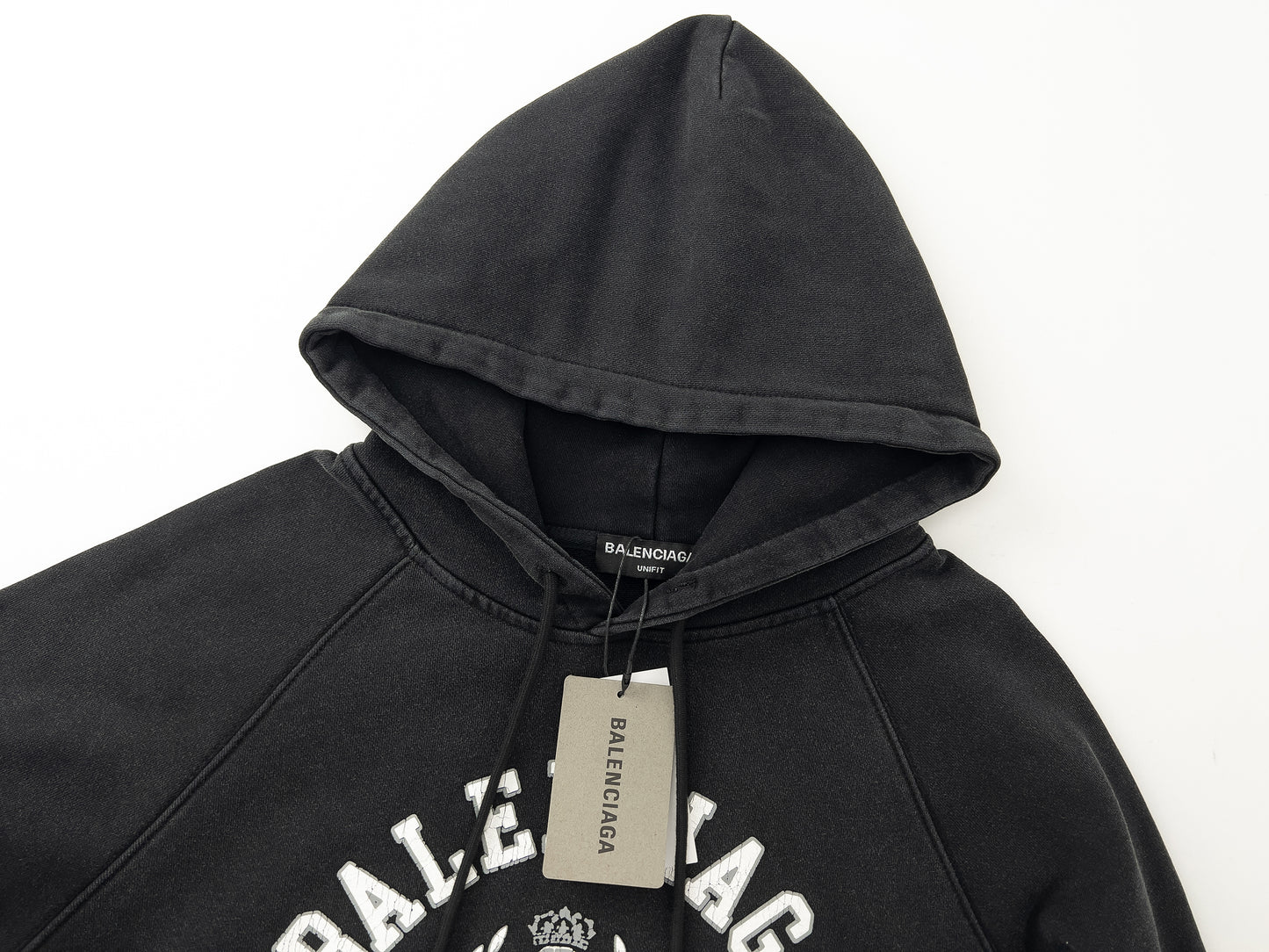 BALENCIAGA 40 RUE DE SEVRES WASHED HOODIE