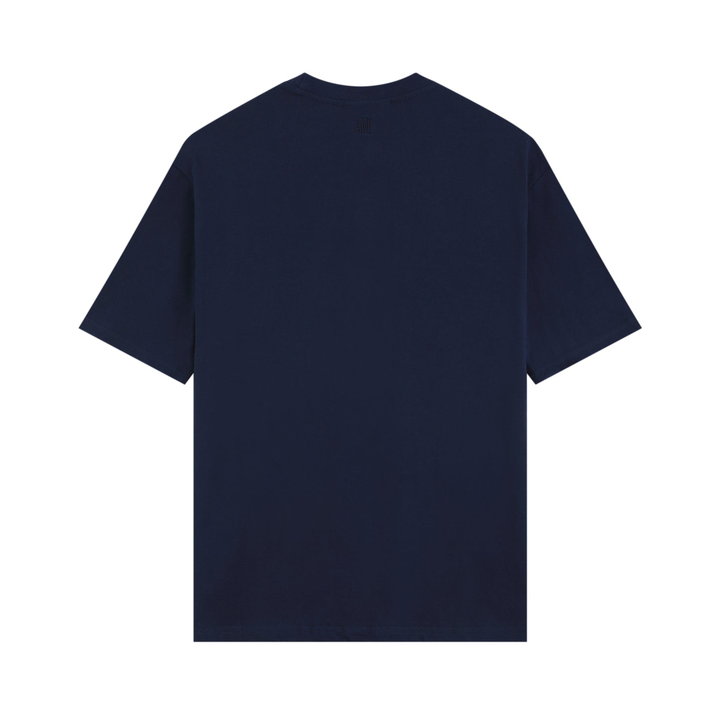 AMI PARIS BASIC DARK BLUE T-SHIRT