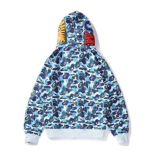 BAPE MGM BLUE ZIP HOODIE