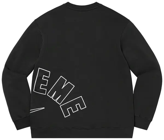 SUPREME X NIKE BLACK SWEATER