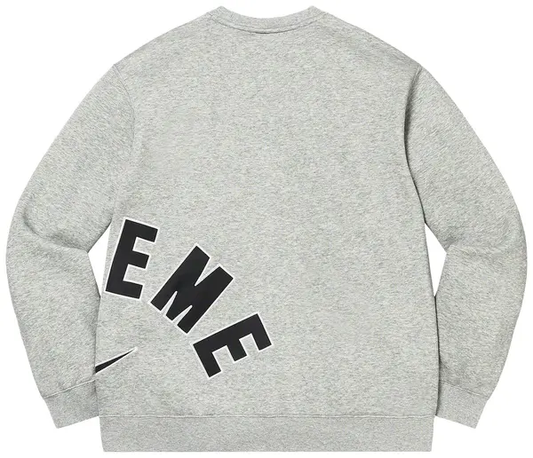 SUPREME X NIKE GREY SWEATER