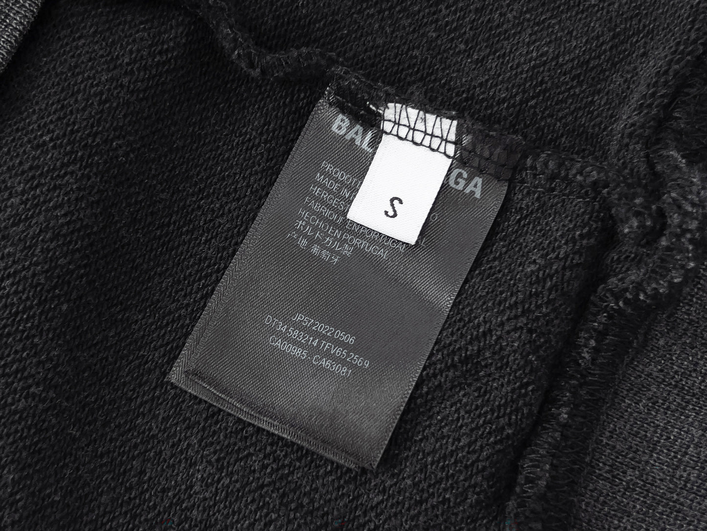 BALENCIAGA AUTHENTIC JERSEY APPAREAL HOODIE