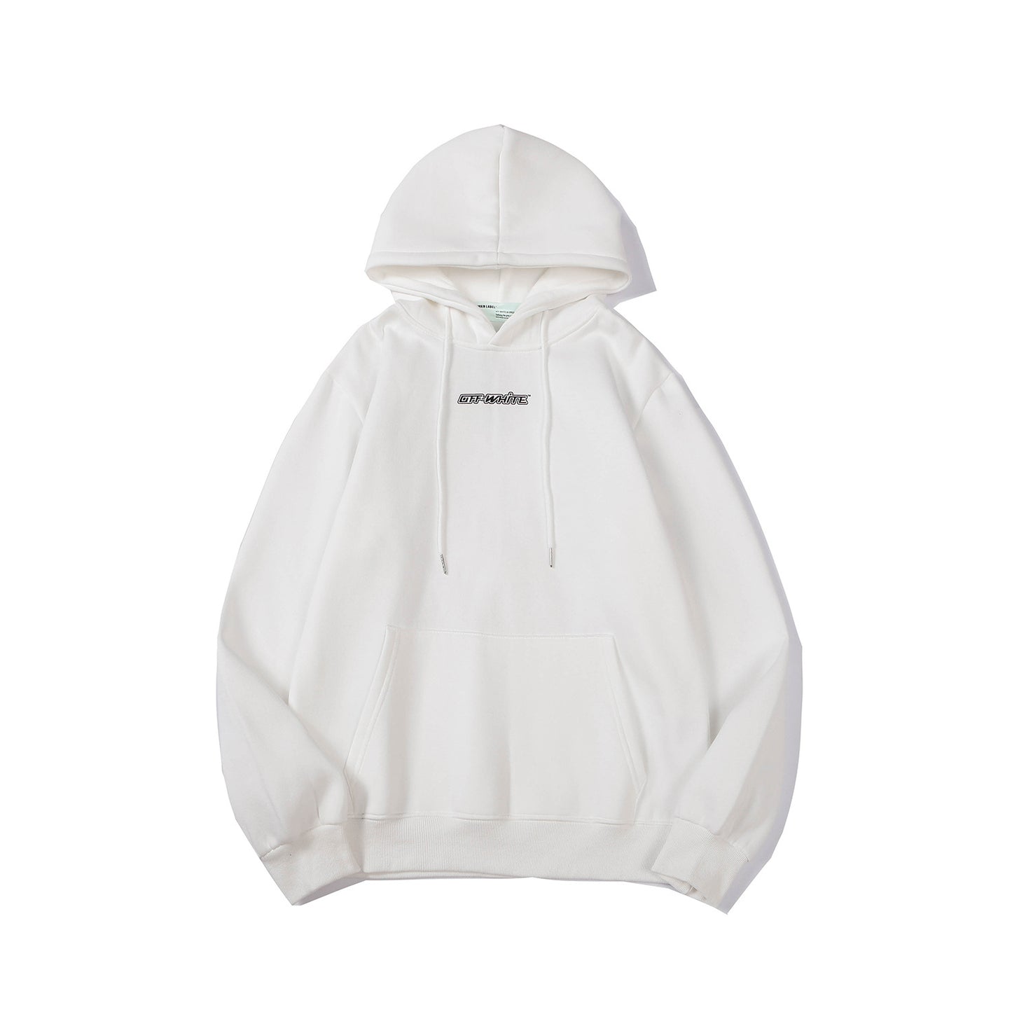 OFF WHITE ARROW RED AND WHITE HOODIE