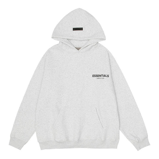 FEAR OF GODS ESSENTIALS SS22 HOODIE LIGHT OATMEAL