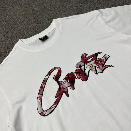 CORTEIZ MONEY ON MY MIND WHITE T-SHIRT