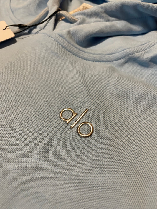 ALO HOODIE SKY BLUE TALLE S/M