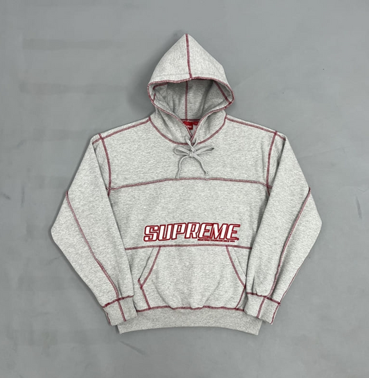 SUPREME COVERSTITCH RED TRACKSUIT