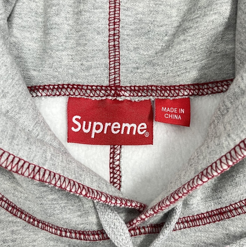 SUPREME COVERSTITCH RED TRACKSUIT