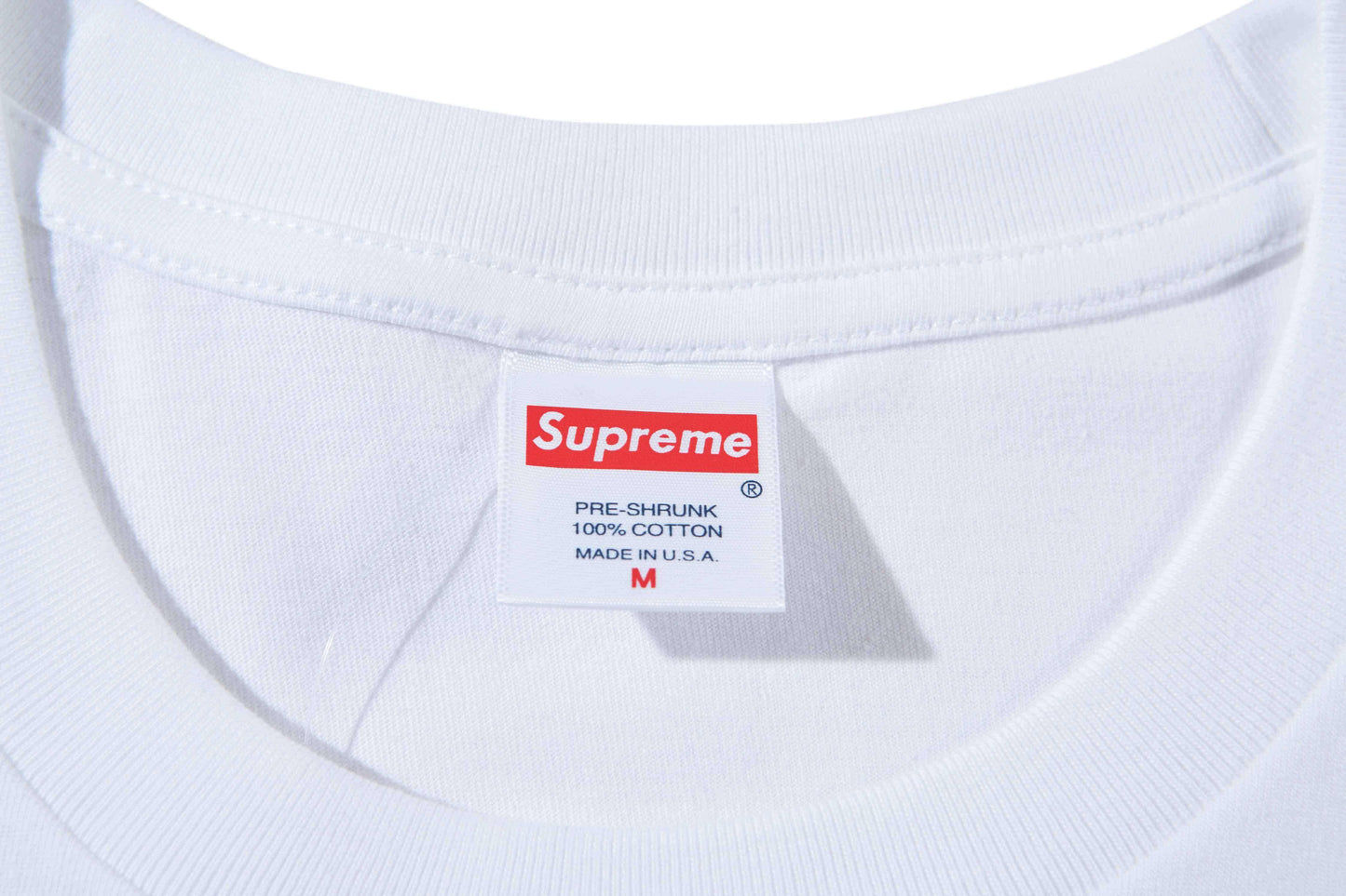 SUPREME HANDSTYLE WHITE T-SHIRT