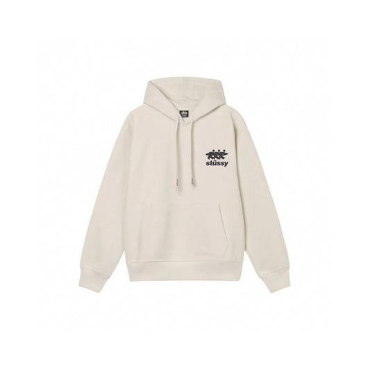 STUSSY SURFWALK BEIGE HOODIE